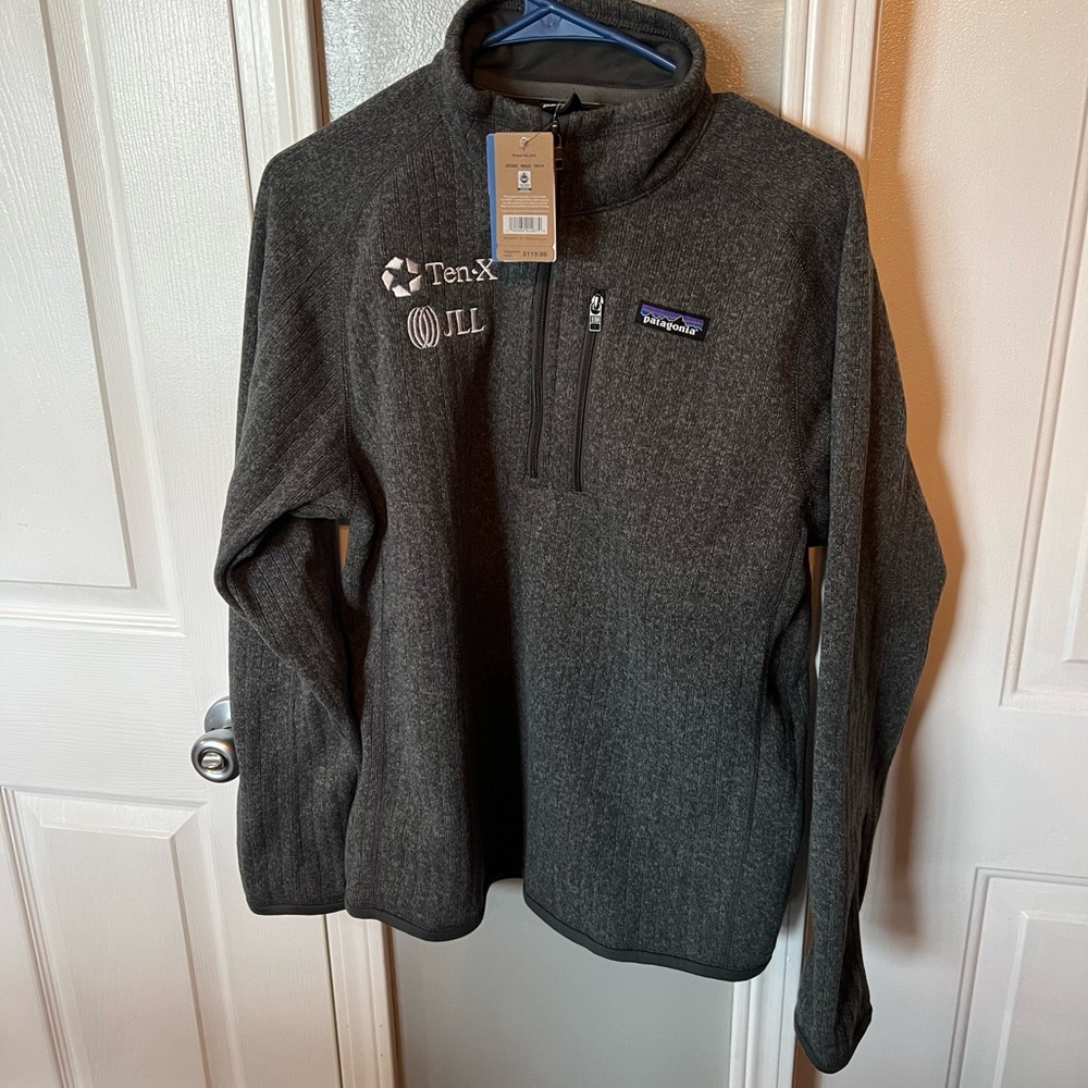 Patagonia Men's Better Sweater® Rib Knit 1/4 Zip Fleece Nickel